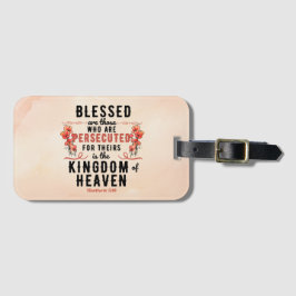 レトロマタイ5:10ポピーの水色 ラゲッジタグ