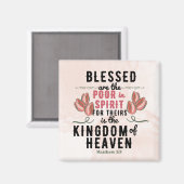 レトロマタイ5:3チューリップ水彩 マグネット (正面/裏面)