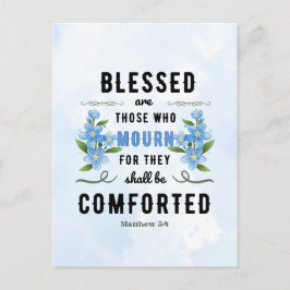 レトロマタイ5:4聖書の聖句 ポストカード