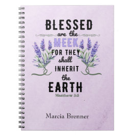 レトロマタイ5:5ラベンダー水色 ノートブック