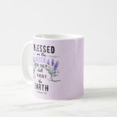 レトロマタイ5:5聖書の聖句 コーヒーマグカップ (正面左)