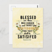 レトロマタイ5:6デイジー水彩 ポストカード (正面/裏面)