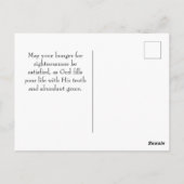 レトロマタイ5:6デイジー水彩 ポストカード (裏面)