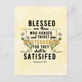 レトロマタイ5:6デイジー水彩 ポストカード