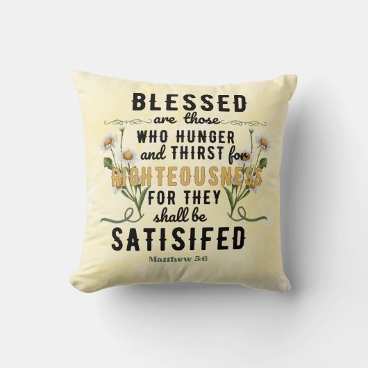 レトロマタイ5:6水彩 クッション (正面)