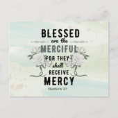 レトロマタイ5:7聖書のはがき ポストカード (正面)