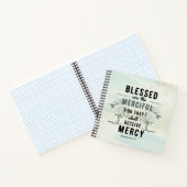 レトロマタイ5:7聖書の聖句 ノートブック (内部)