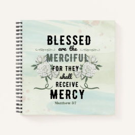 レトロマタイ5:7聖書の聖句 ノートブック