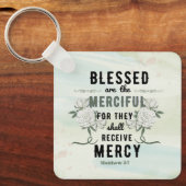 レトロマタイ5:7聖書Verse Keychain キーホルダー (正面)