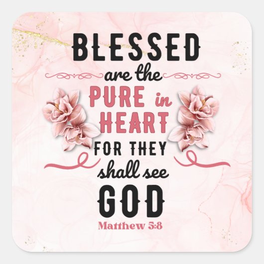 レトロマタイ5:8カラユリ水色 スクエアシール (正面)