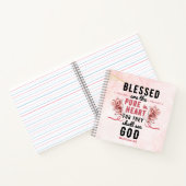 レトロマタイ5:8カラユリ水色 ノートブック (内部)