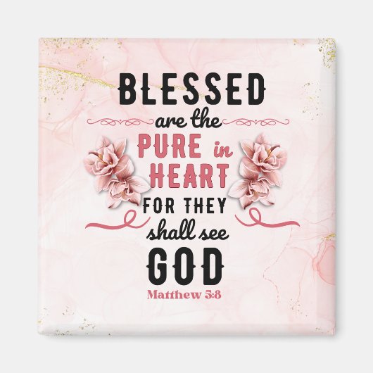 レトロマタイ5:8カラユリ水色 マグネット (正面)