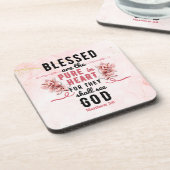 レトロマタイ5:8カラユリ コースター (左側)