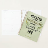 レトロマタイ5:9オリーブ枝水色 プランナー手帳 (ディスプレー)