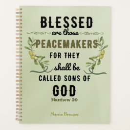 レトロマタイ5:9オリーブ枝水色 プランナー手帳