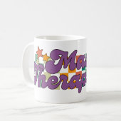 レトロマッサージセラピスト コーヒーマグカップ (正面左)