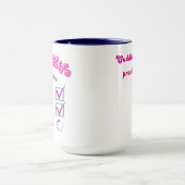 レトロママの生活コーヒーと幼児で動く マグカップ (中央)