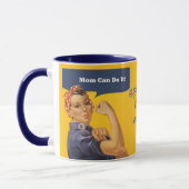 レトロママはマグできる マグカップ (左)