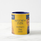 レトロママはマグできる マグカップ (中央)