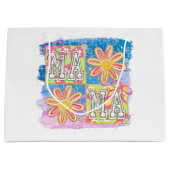 レトロママ ラージペーパーバッグ (正面)