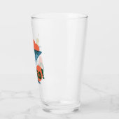 レトロマルティーニマッドネス応援とビール タンブラーグラス (左)