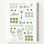 レトロマルティーニ中世紀型モダン ノートブック (裏面)