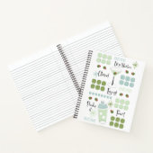 レトロマルティーニ中世紀型モダン ノートブック (内部)