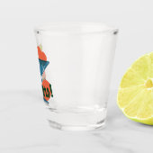 レトロマルティーニ狂気応援ショットグラス ショットグラス (右)