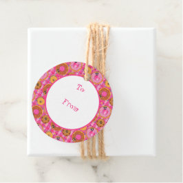 レトロマンガのドーナツとスイーツ フェイバータグ