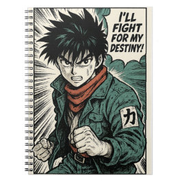 レトロマンガアニメノートSpiral Journal ノートブック