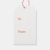 レトロマンガポスマンホリデー ギフトタグ (裏面)