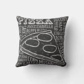 レトロマンケーブクラシックヴィンテージピザ クッション (裏面)