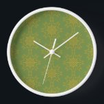 レトロマンダラアボカドウッドフレーム時計 壁時計<br><div class="desc">20代、50代、60代、70代のインスピレーションを得て、このデザインを作った。マッシュアップはどうだ？私のオリジナルデジ楽しむタルレトロマンダラスを願う！</div>