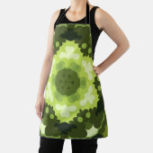 レトロマンダラグリーン エプロン (インサイチュ)