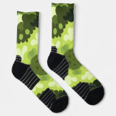 レトロマンダラグリーン ソックス (右)