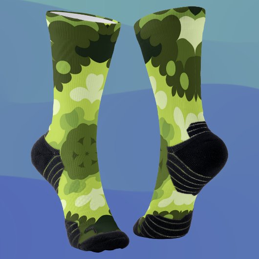 レトロマンダラグリーン ソックス