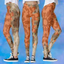 レトロマンダラフラワーオレンジアンドタン