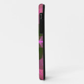 レトロマンダラフラワーピンクとグリーン Case-Mate iPhoneケース (裏面/左)