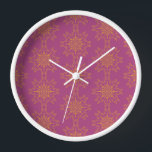 レトロマンダラボイセンベリーウッドフレーム時計 壁時計<br><div class="desc">20代、50代、60代、70代のインスピレーションを得て、このデザインを作った。マッシュアップはどうだ？私のオリジナルデジ楽しむタルレトロマンダラスを願う！</div>