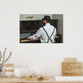 レトロマン遊ズのピアノと喫煙 ポスター (キッチン)