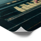 レトロマン遊ズのピアノと喫煙 ポスター (角)