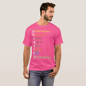 レトロマーチングバンドドラム隊ドラムライン Tシャツ (正面フル)
