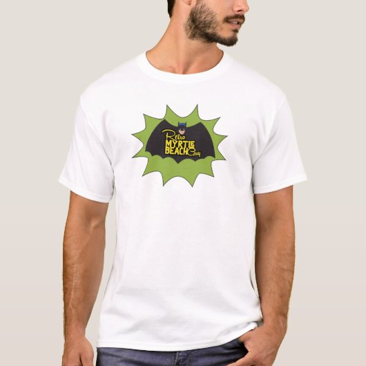 レトロマートルビーチガイ十字軍 Tシャツ (正面)