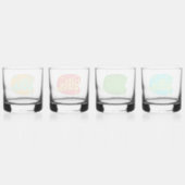 レトロマートルビーチガイ品種 ウイスキーグラス (裏面)