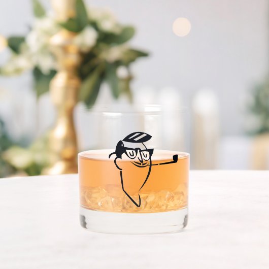 レトロマートルビーチガイ ウイスキーグラス (インサイチュ (ウェディング))