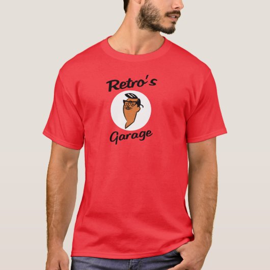 レトロマートルビーチガイ Tシャツ (正面)