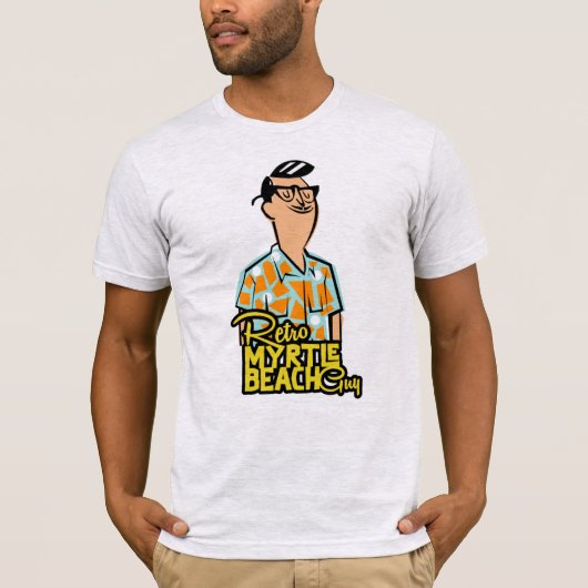 レトロマートルビーチガイ Tシャツ (正面)