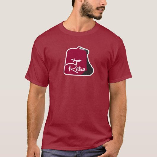 レトロマートルビーチガイ Tシャツ (正面)