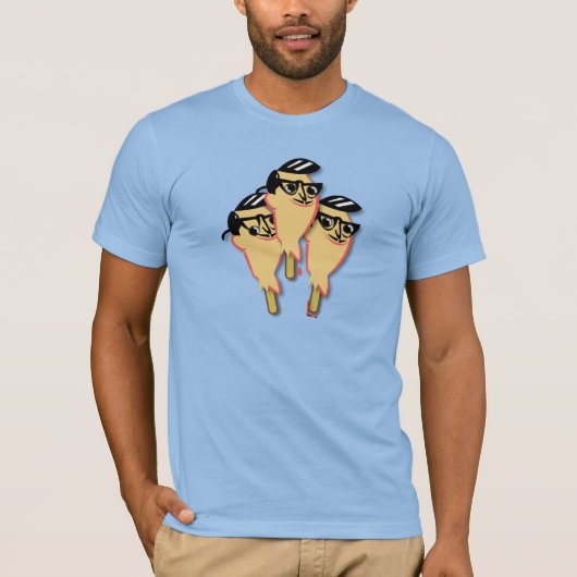 レトロマートルビーチガイ Tシャツ (正面)