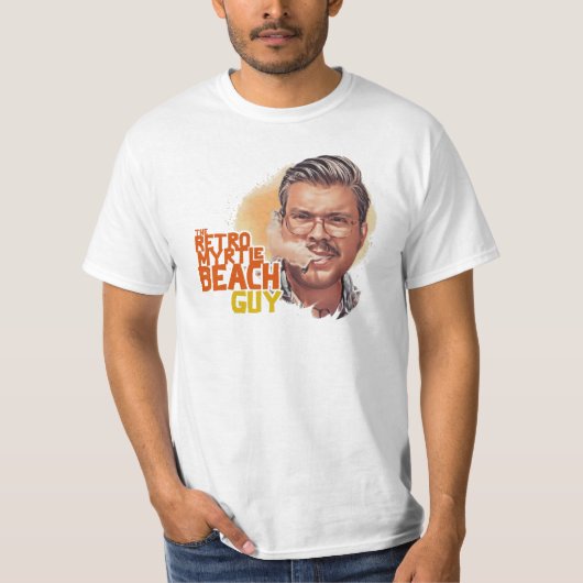 レトロマートルビーチガイ Tシャツ (正面)